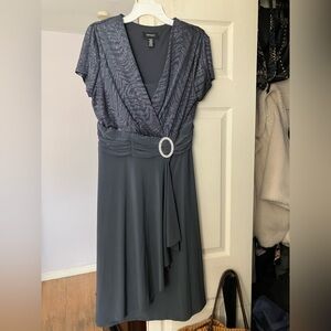 Size 12 dress from Macys. Worn once. Smoke free and pet free home.